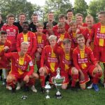 Giovanni van den Heuvel toernooi bij DVV Go-Ahead, winnaars Go Ahead Eagles JO-17