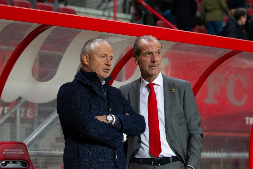 Jack de Gier en Jan Willem van Dop - Go Ahead Eagles - Foto: Henny Meyerink