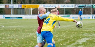 Beeld uit duel EZC '84 vs. FC RDC (foto Carlo Zwarthof)