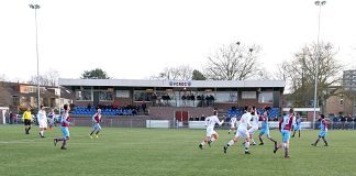 Beeld uit duel FC RDC vs. Prins Bernard uit Uddel.