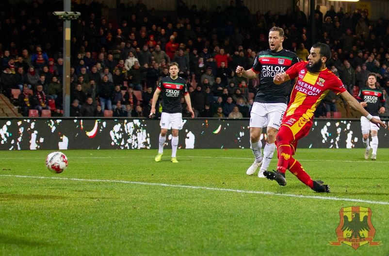 Soufyan Ahannach #gaenec GA Eagles foto: Henny Meyerink