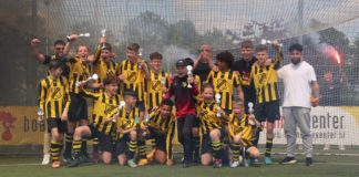 DVV Sallandia JO13-1 kampioen 1e klasse