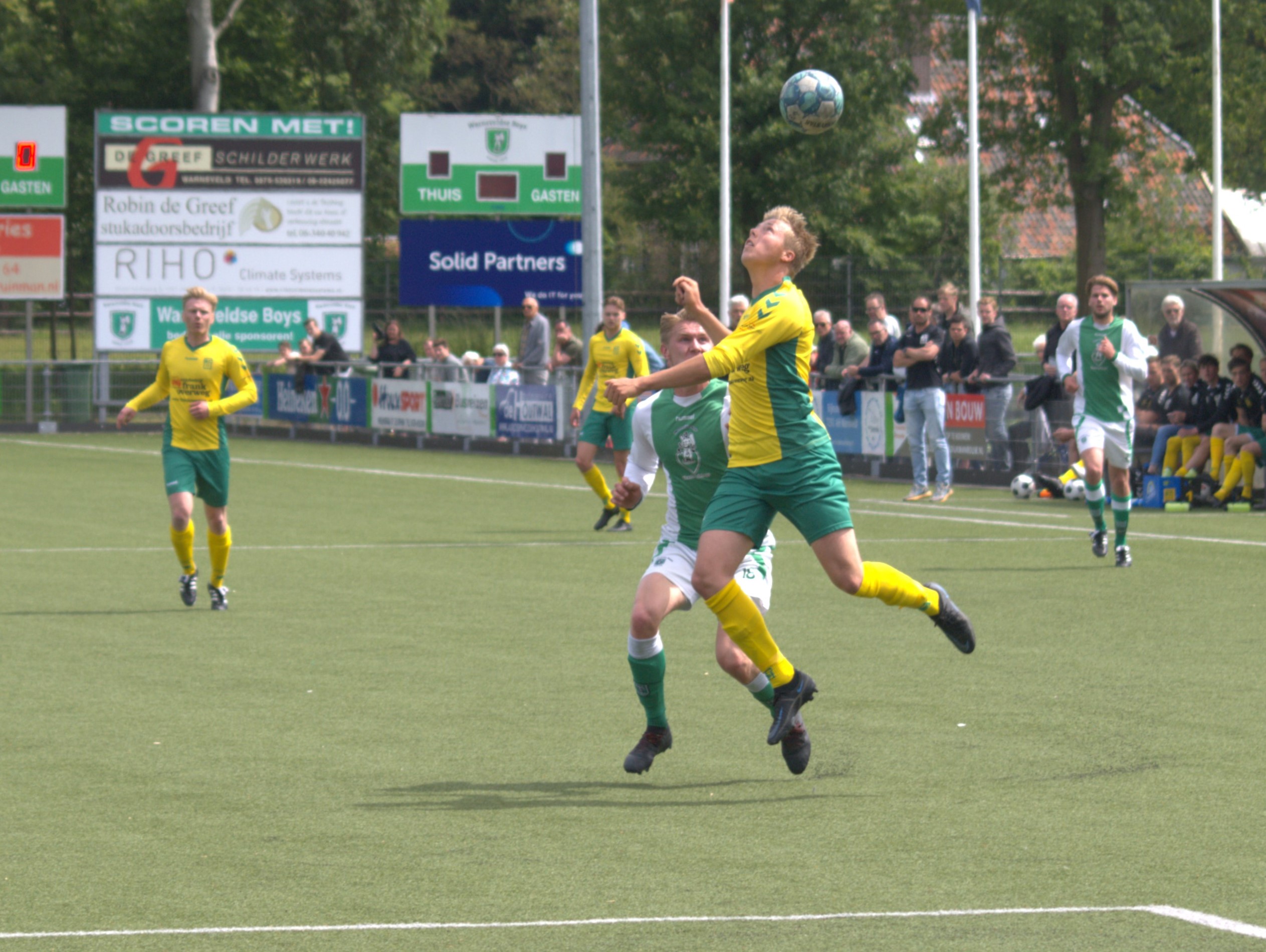 Warnsveldse Boys - Sportclub Overwetering | foto: Sikko Cazemier