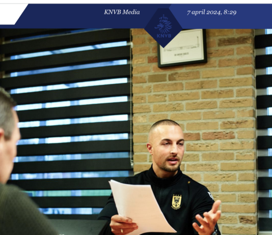 Volkan Ince - screenshot KNVB website