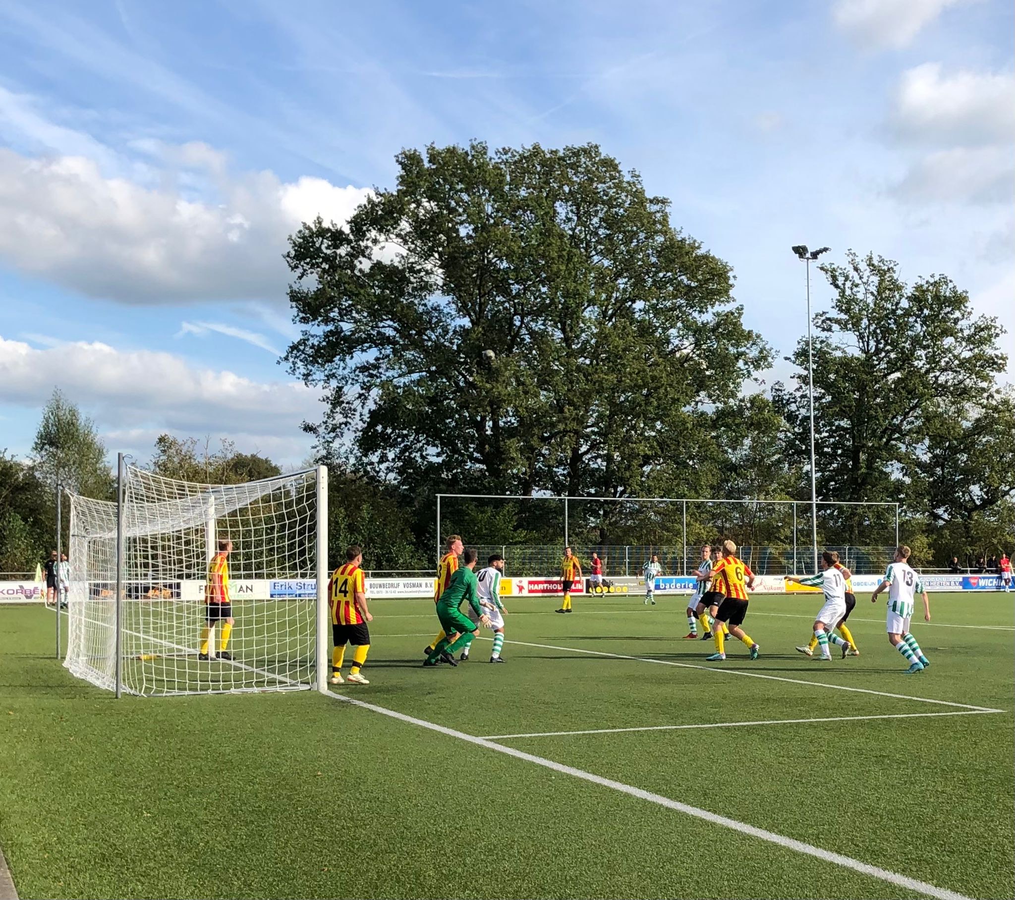 Go Ahead D. wint op bezoek bij Wesepe