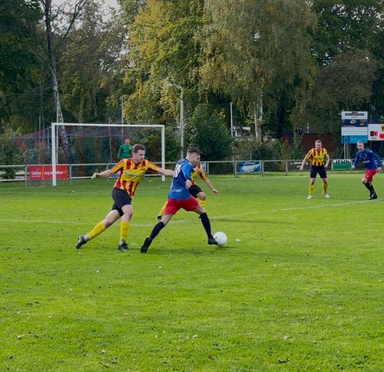 Wesepe vecht zich naar een punt tegen DAVO