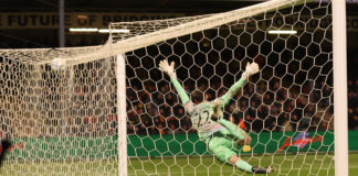 Go Ahead Eagles - goal van Dean James | foto: Henny Meyerink