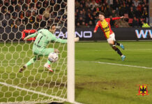 Breum schiet raak, de 1-0 Go Ahead Eagles - Sparta - #gaespa - Foto: Henny Meyerink