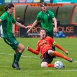 Doelpuntenmaker Bruce Schotman in actie | foto: Ronny te Wechel