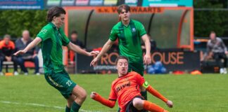 Doelpuntenmaker Bruce Schotman in actie | foto: Ronny te Wechel