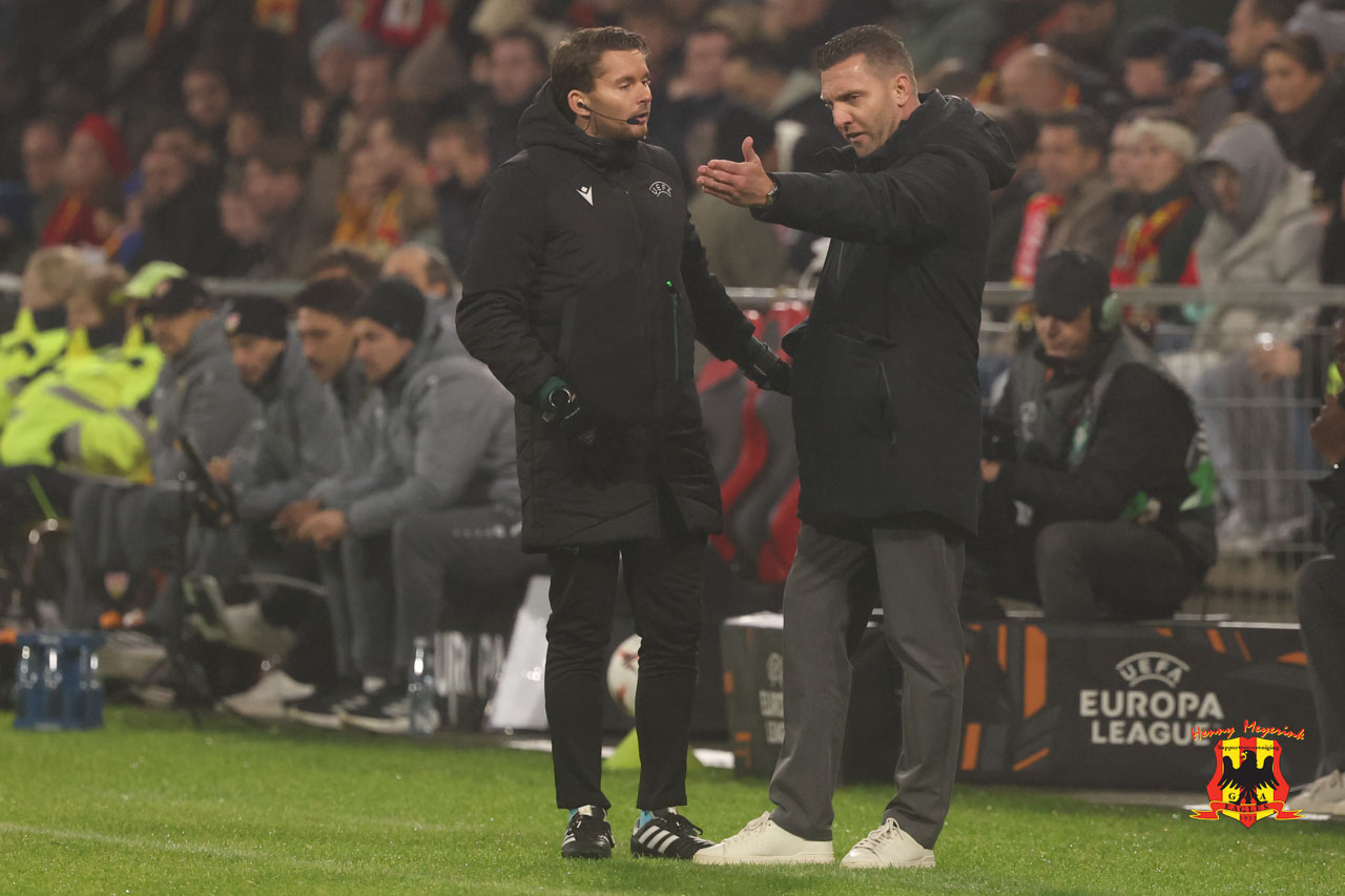 Trainer Melvin Boel UEFA Europa League Go Ahead Eagles vs. VFB Stuttgart #gaevfb - Foto: Henny Meyerink
