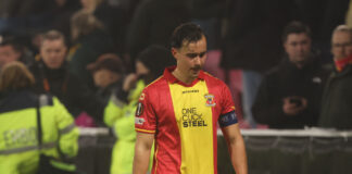 Mats Deijl na UEFA Europa League Go Ahead Eagles vs. VFB Stuttgart #gaevfb - Foto: Henny Meyerink
