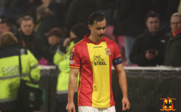 Mats Deijl na UEFA Europa League Go Ahead Eagles vs. VFB Stuttgart #gaevfb - Foto: Henny Meyerink