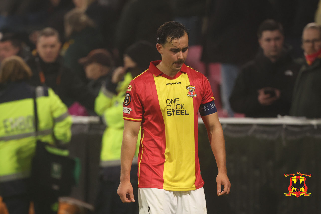 Mats Deijl na UEFA Europa League Go Ahead Eagles vs. VFB Stuttgart #gaevfb - Foto: Henny Meyerink