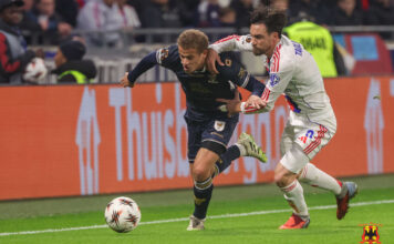 Complimenten maar geen punten in Lyon voor Go Ahead Eagles Olympique Lyon - Go Ahead Eagles | foto: Henny Meyerink