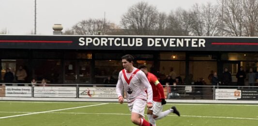 Sportclub Deventer sluit seizoenshelft af met overwinning op Achilles