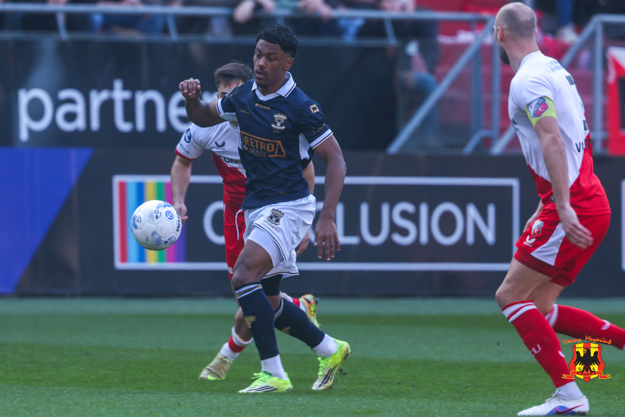Andwele Slory in FC Utrecht vs. Go Ahead Eagles #utrgae - Foto: Henny Meyerink