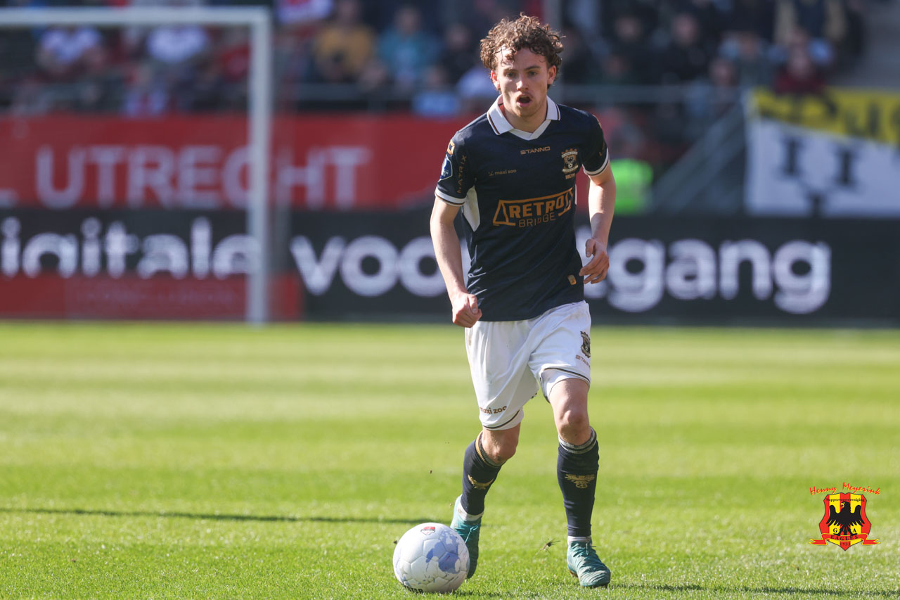Jakon Breum in FC Utrecht vs. Go Ahead Eagles #utrgae - Foto: Henny Meyerink