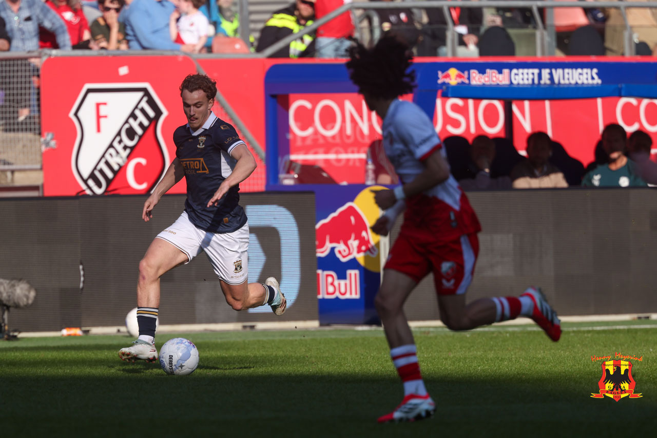 Eus Waayers in FC Utrecht vs. Go Ahead Eagles #utrgae - Foto: Henny Meyerink