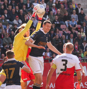 Sigurdarson en Barkas in FC Utrecht vs. Go Ahead Eagles #utrgae - Foto: Henny Meyerink