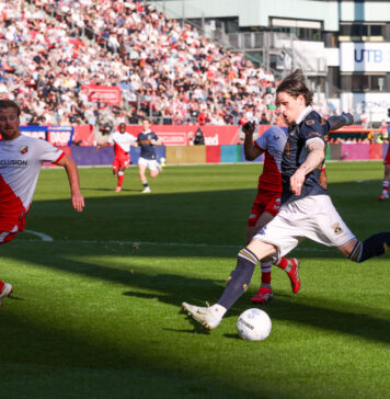 Thibo Baeten in FC Utrecht vs. Go Ahead Eagles #utrgae - Foto: Henny Meyerink