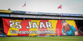 Jan-Willem Klink (supporterscoördinator) is al 25 jaar verbonden aan Go Ahead Eagles