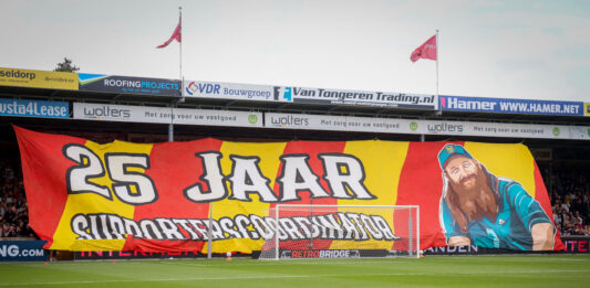 Jan-Willem Klink (supporterscoördinator) is al 25 jaar verbonden aan Go Ahead Eagles