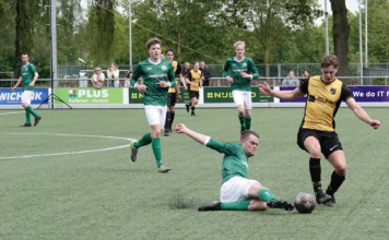 Heeten wint ook laatste competitiewedstrijd tegen Diepenveen Heeten - Diepenveen | foto: Henk Vloedgraven