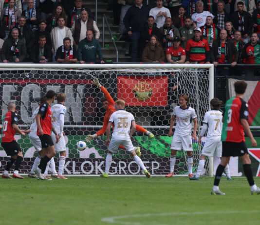 Nijmeegs feest na zege op Go Ahead Eagles en historisch Champions League-ticket