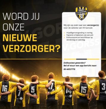 VV Gorssel zoekt een verzorger!
