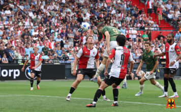 Gehavend Go Ahead Eagles stunt met punt in de Kuip