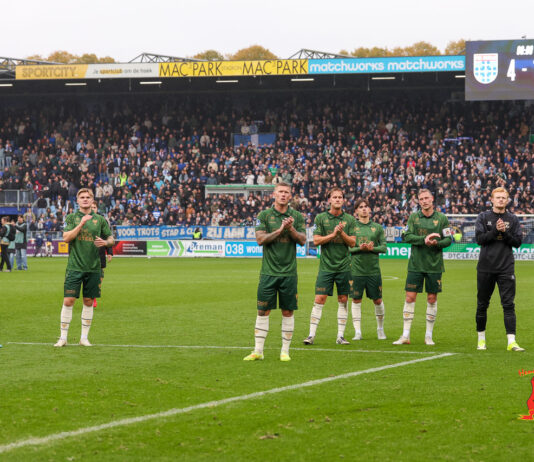 Go Ahead Eagles volledig aftroefd door PEC Zwolle