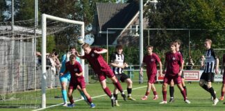 ABS strijdt maar ziet Schalkhaar in slotfase ontsnappen ABS - Schalkhaar | foto: Rutger Deuzeman
