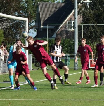 ABS strijdt maar ziet Schalkhaar in slotfase ontsnappen ABS - Schalkhaar | foto: Rutger Deuzeman