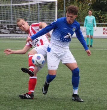 Één goal maakt het verschil: Helios wint thriller in Enter SV Enter - SV Helios | foto: Entersnieuws.nl